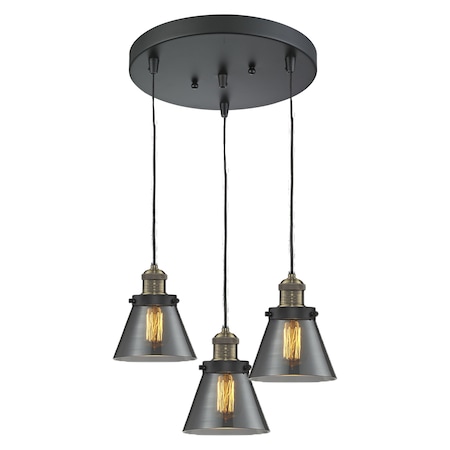 Innovations Lighting 3 Light Multi-Pendant 211/3-BAB-G63